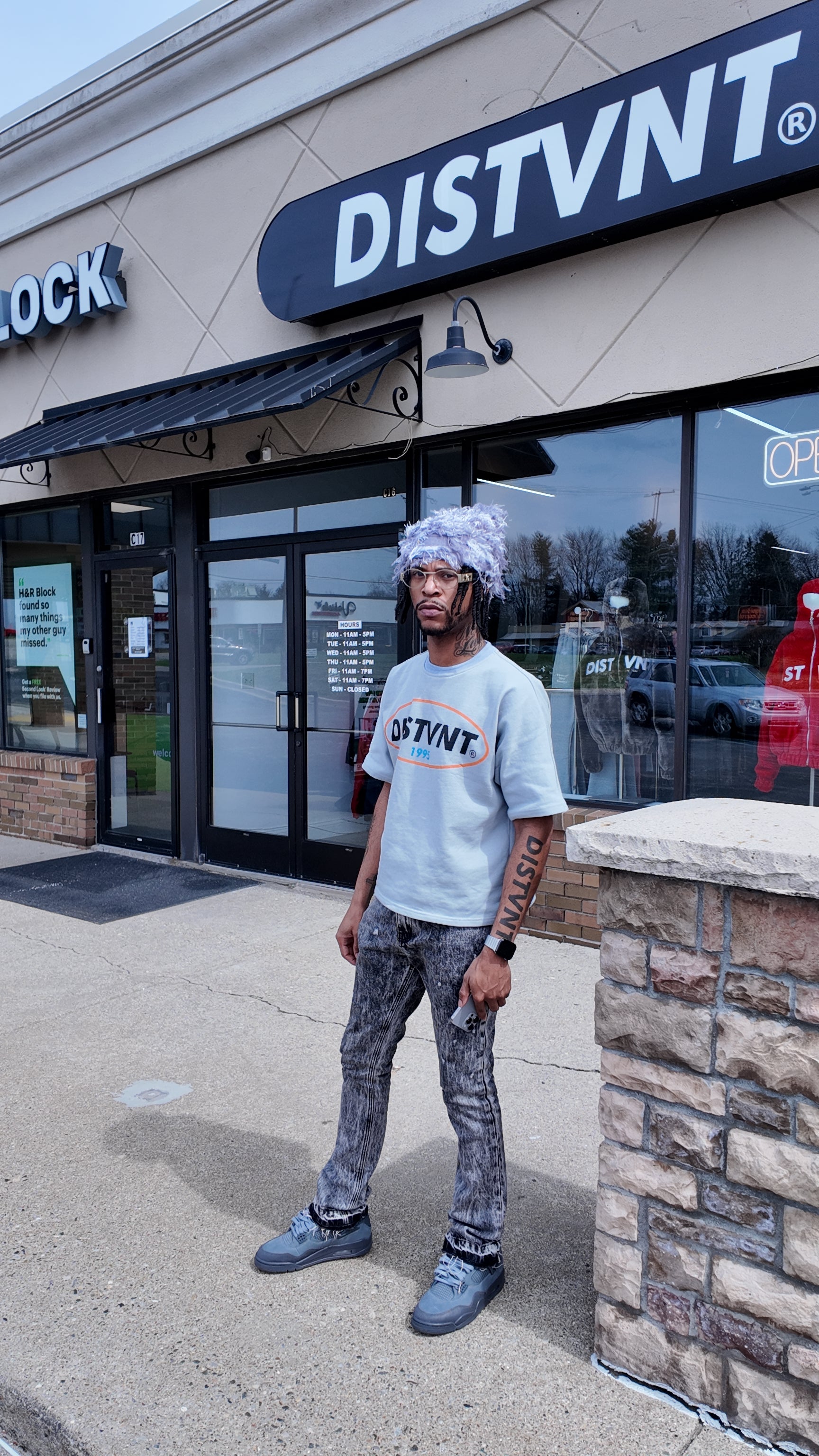 Heavyweight Boxy Round Logo Tee