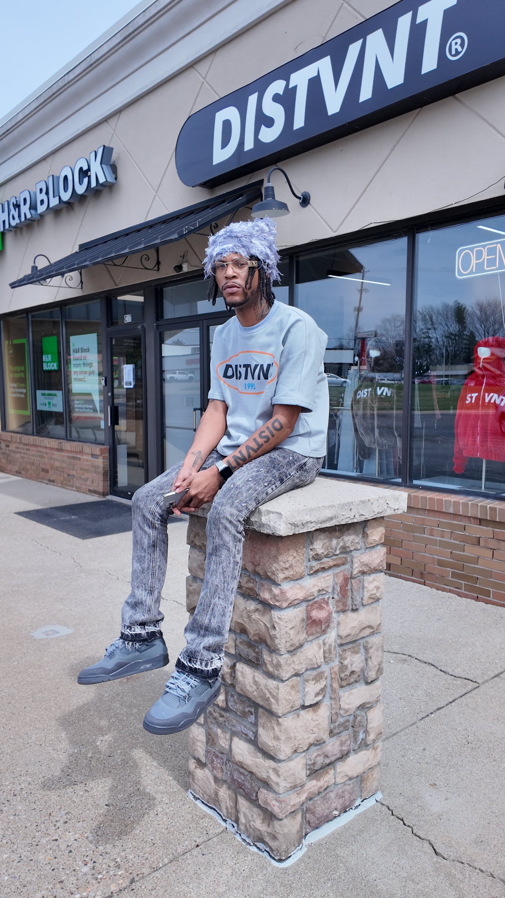 Heavyweight Boxy Round Logo Tee