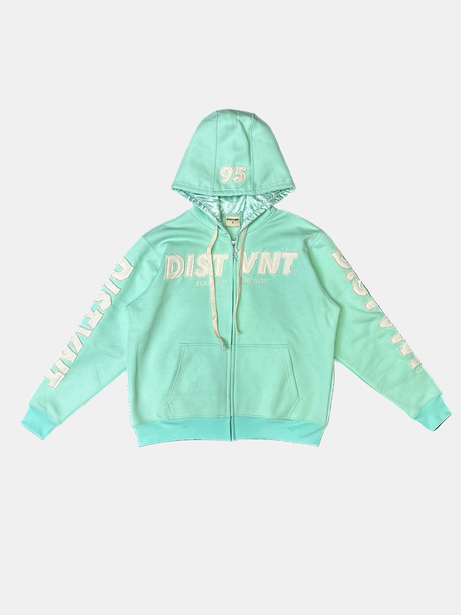 HEAVYWEIGHT Distressed Zip Hoodie
