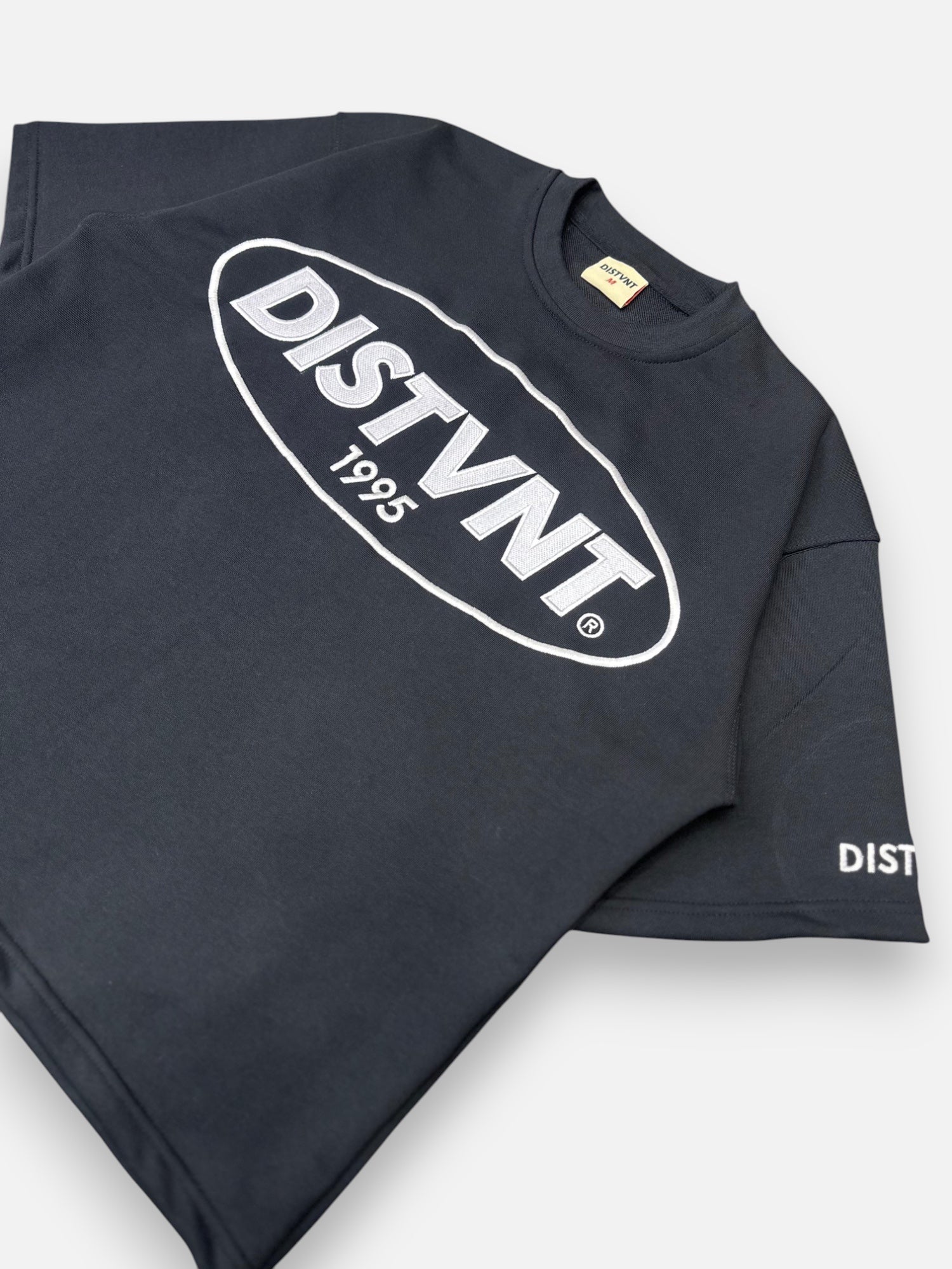 Heavyweight Boxy Round Logo Tee