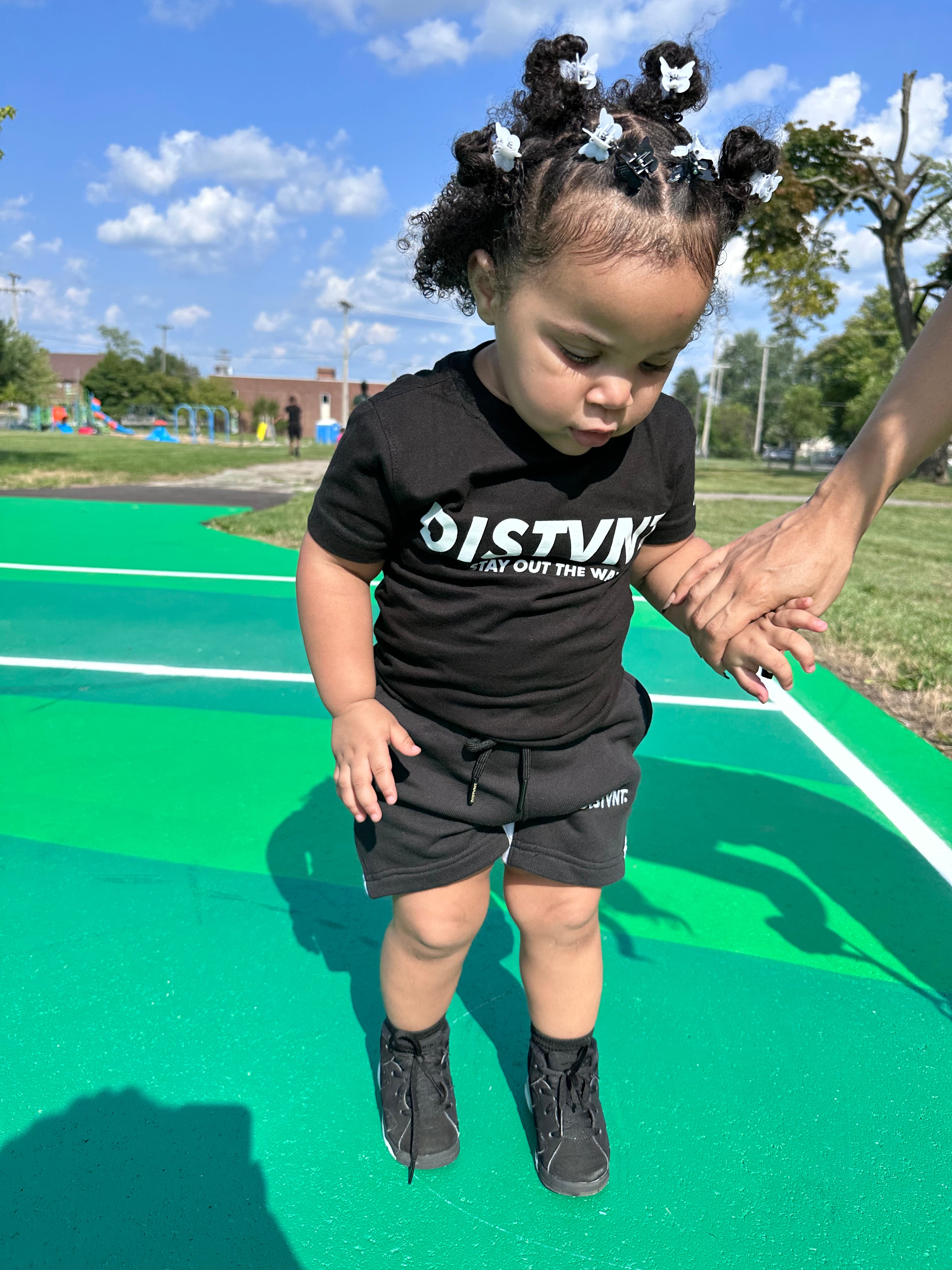 Kids Panel Shorts