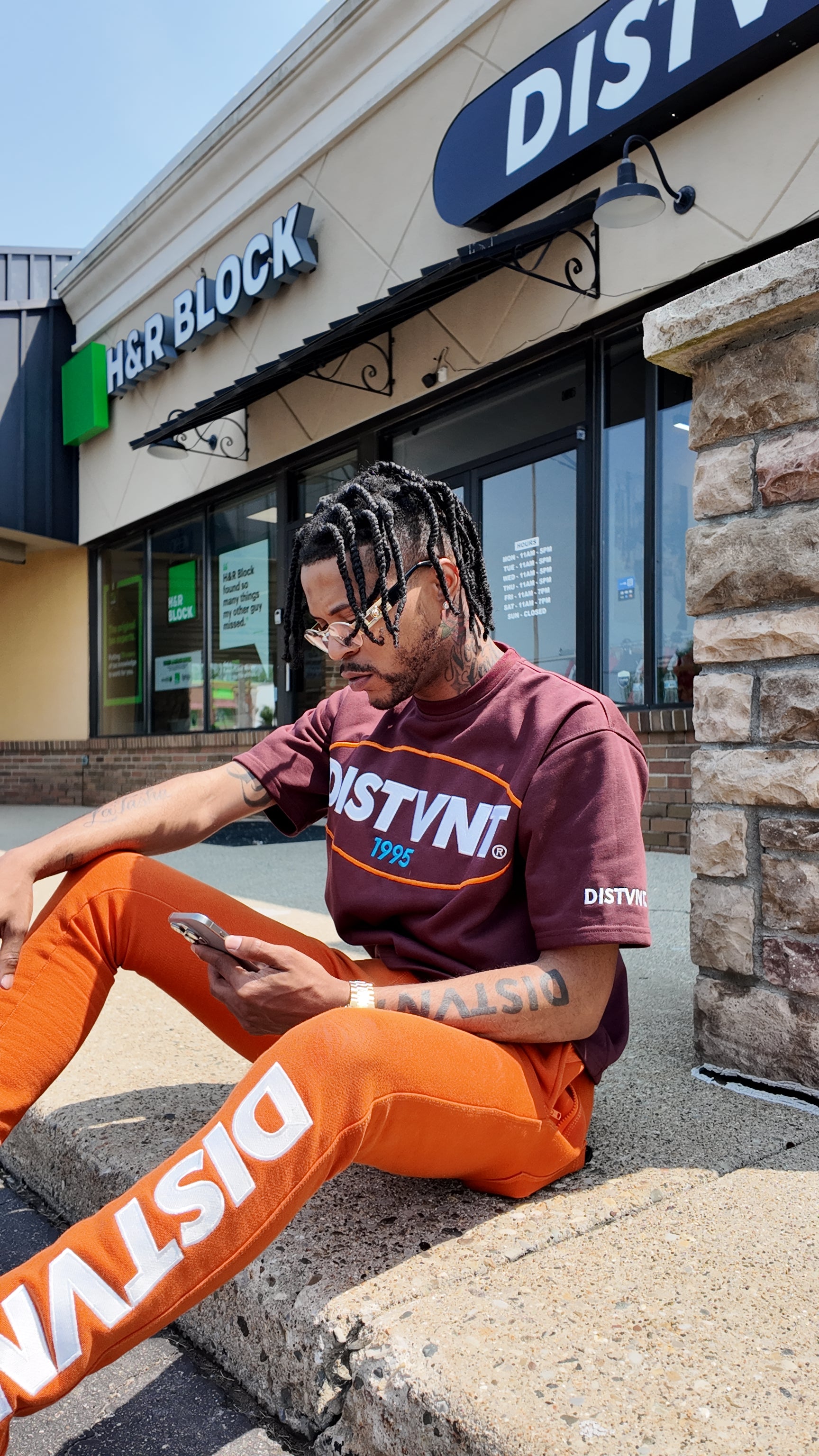 Heavyweight Boxy Round Logo Tee