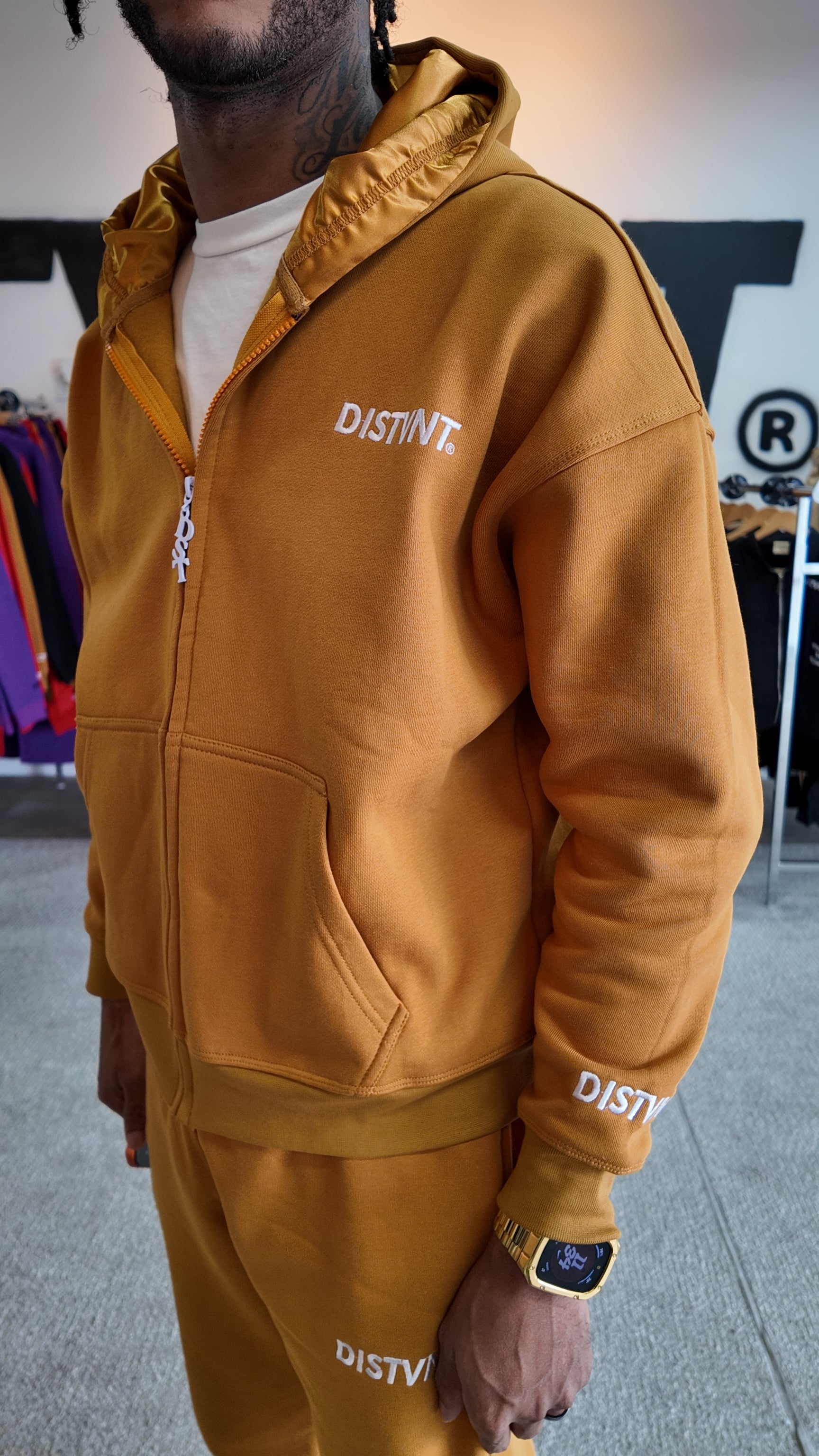 HEAVYWEIGHT Boxy Zip Hoodie
