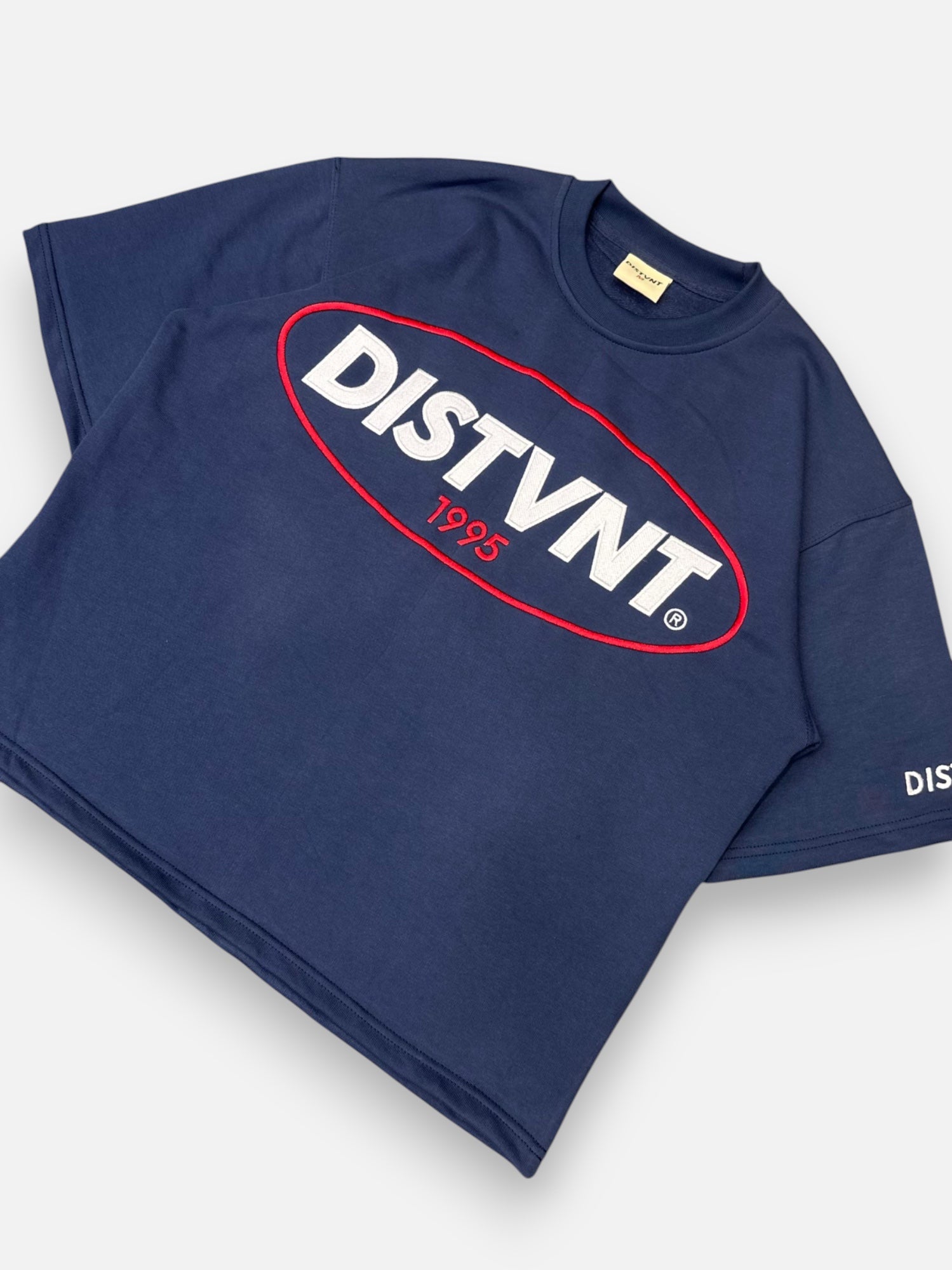 Heavyweight Boxy Round Logo Tee